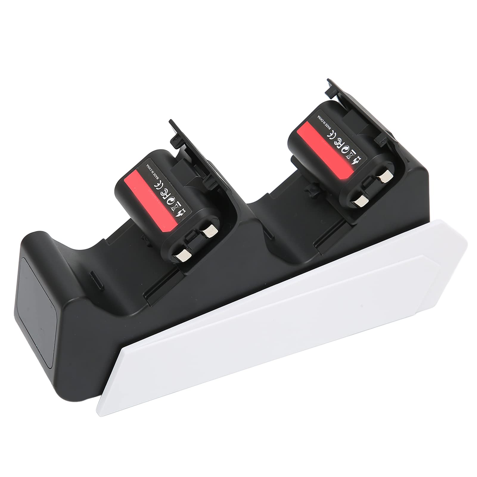 Cocoarm Controller Doppia Stazione di Ricarica, 2 Batterie da 1100mAh