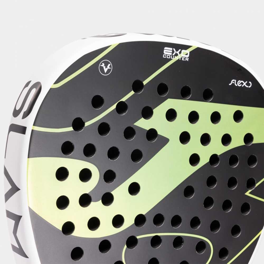 Joma Pádel Pala Slam Flex, Verde Bianco
