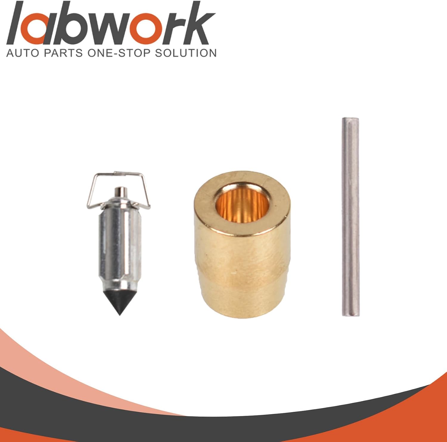labwork Carburetor Float Valve Pin Needle Seat Repair Kit Replacement for Yamaha YFM250 YFM350 YFM400 1996-2004