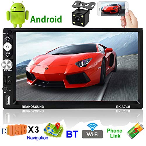 Car Radio Android Car Navigation Stereo with Bluetooth 7" Touch Screen Car Audio1G