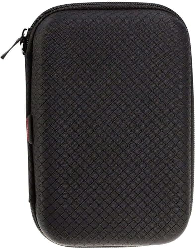 Navitech Black Watch & Accessory Case Compatible with Hearkent Pedometer Watch