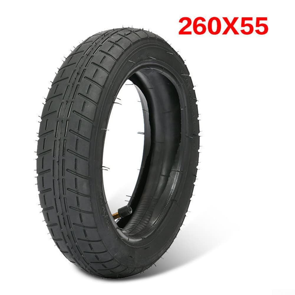 260x55mm Bambini 3 Ruote Bambino Mano Spinta Gomma Tubo Interno Esterno Pneumatico tubo interno e tubo esterno