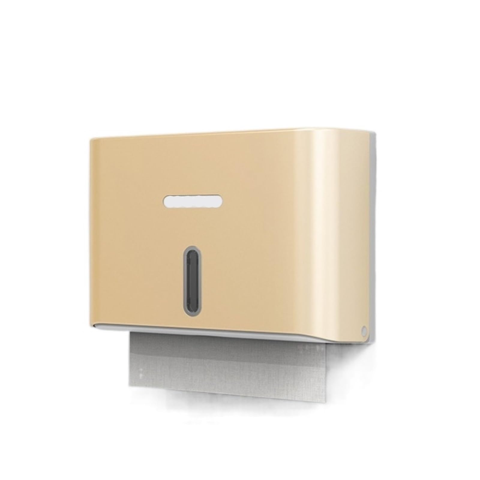 Funda para caja de pañuelos montada en la pared y elevador de toallas de papel, dispensador versátil para baño o cocina, elegante y fácil instalación, talla única