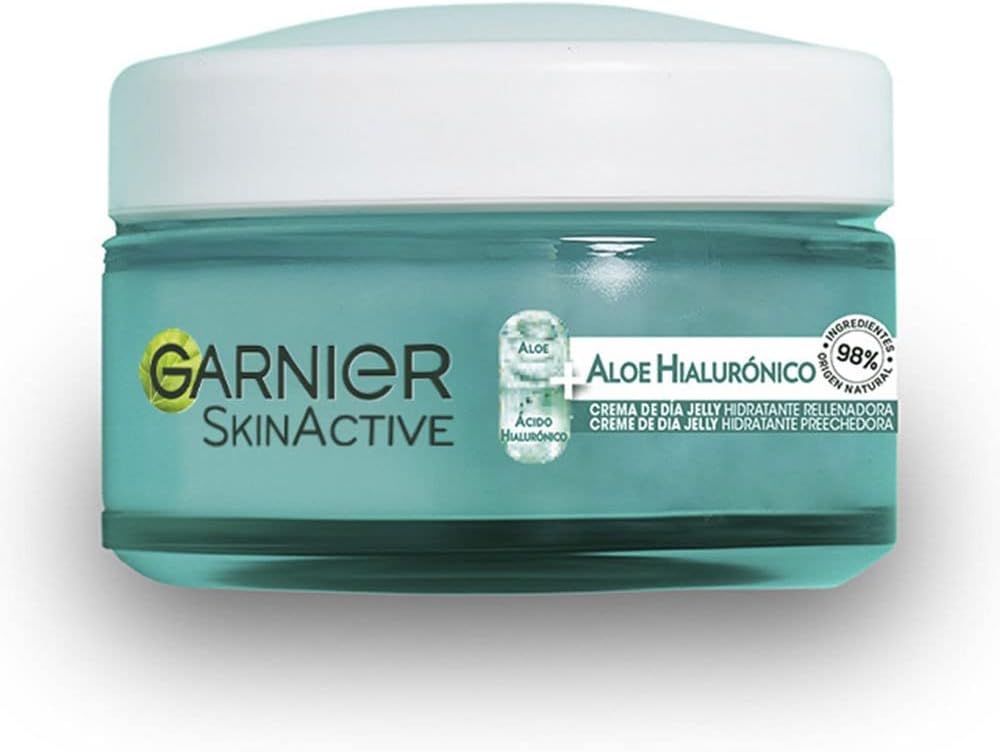 Hyaluronic Aloe Day Cream with Aloe Vera and Hyaluronic Acid, Intensely Moisturises 48 Hours, Nourishes and Filled