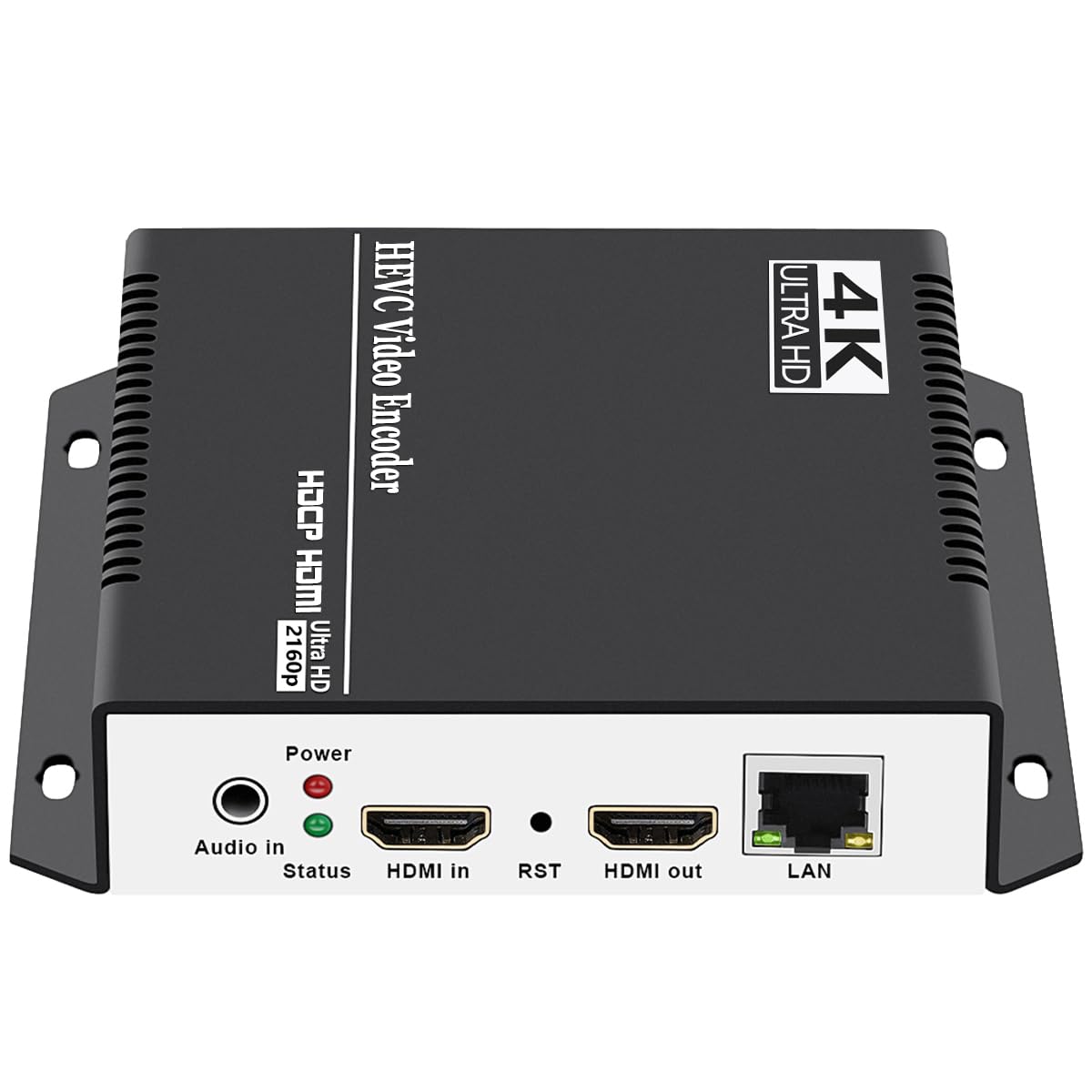 HEVC H.265 MPEG4 AVC H.264 4K HD 1080p 1080i HDMI Video Audio Encoder, HDMI to HTTP RTMPS RTSP UDP MP4 HLS Multicast SRT WebRTC ICECAST Encoder for IPTV, Live Streaming on Facebook YouTube Twitch OBS