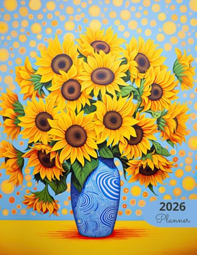 2026 Planner: Designs Sunflower Bouquet: Stylish Weekly and Monthly Organization image 2