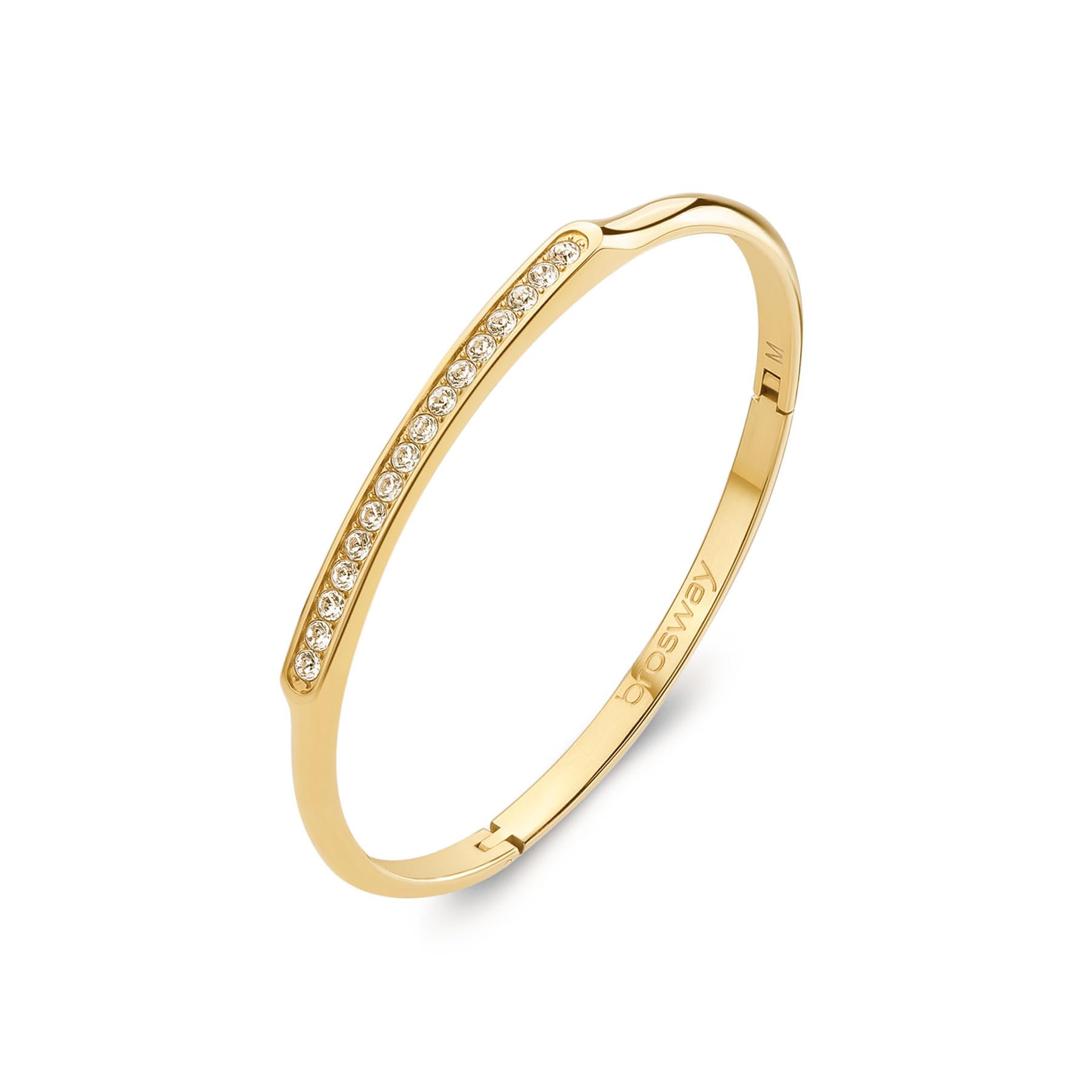 Brosway Bracciale Donna in Acciaio | Bracciale Con Cristalli | Collezione With You - BWY57