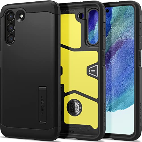 Spigen Funda Tough Armor Compatible con Samsung Galaxy S21 FE 5G 2022 - Negro