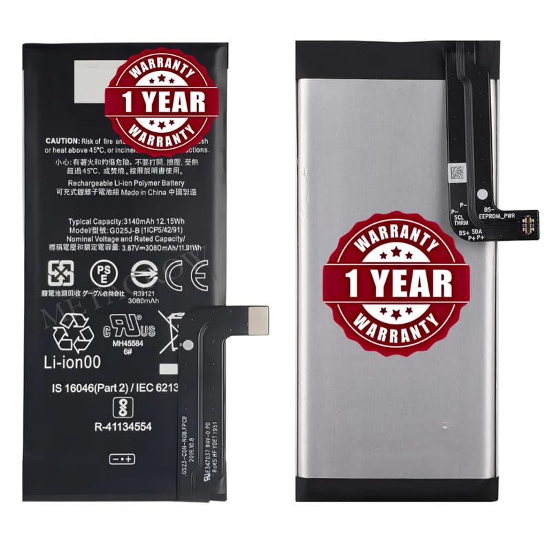 Image of Original G025J-B Battery Compatible for Google Pixel 4a (4G) - (3140mAh) - 1 Year Warranty BC46