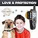 INVIROX 2026 Edition Dog Training Collar, 123 Levels for Reactive or Stubborn Dogs, 1100yd Long-Range E Collar, Waterproof Rechargeable System with Manual Bark Control for Large Dogs