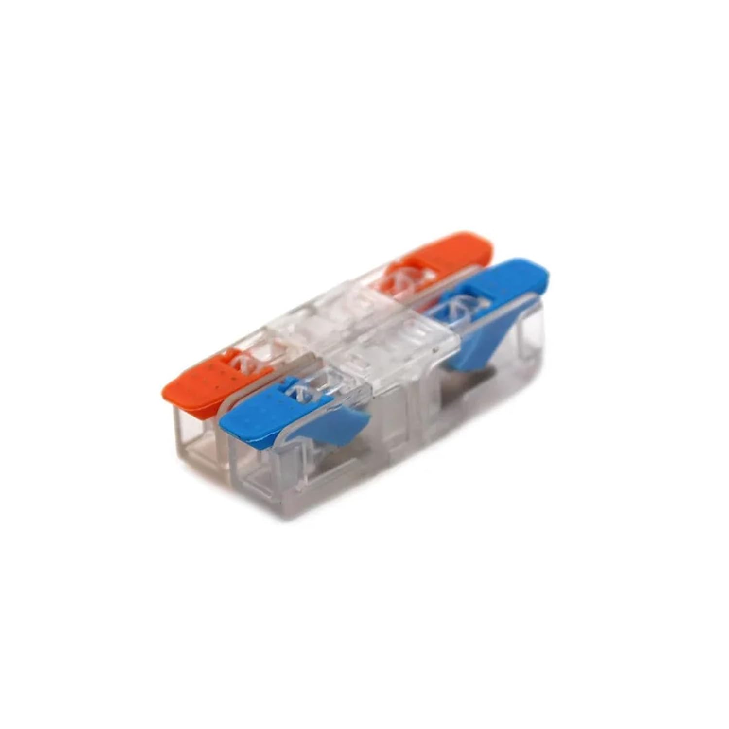 Wire Connectors 1 2 3 Pin Splitter Electric Push in Terminal Blocks Quick Connector Conductor Cable Junction Box 0.5-6mm²(Y615G)