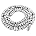 NIV'S BLING - 14K Gold Plated Iced Out Tennis Chain - Mens Hip Hop Necklace - (Gold/Silver/Black/Canary)