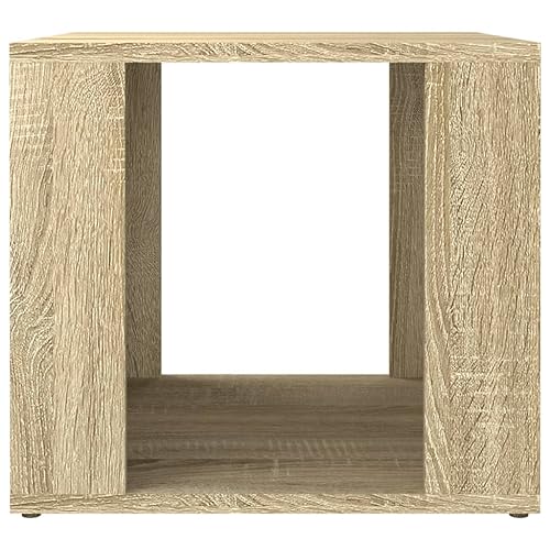 Table d'appoint chambre à coucher chêne clair pour votre lit - 6