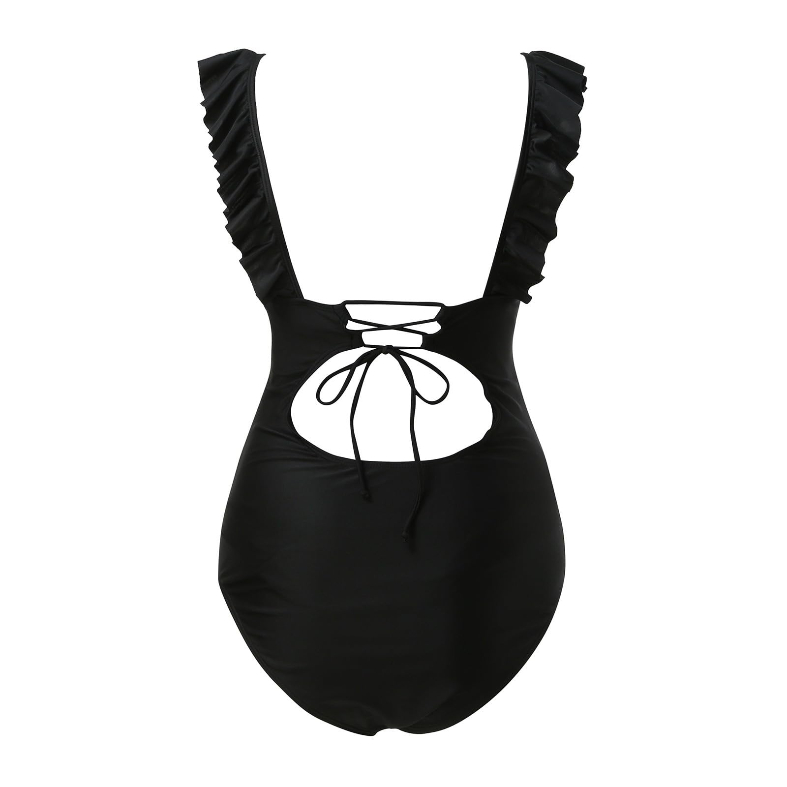 Costume da Bagno Gravidanza Donne Un Pezzo Bikini Maternità Scollo a V Costume da Bagno Incinta con Cuscino Petto Rimovibile Increspato Abbigliamento Spiaggia Piscina Fonte Termale Swimwear