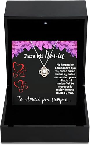 Cadena de oro para novia con mensaje personalizado, Regalo de aniversario de boda o navidad, collar para mujer