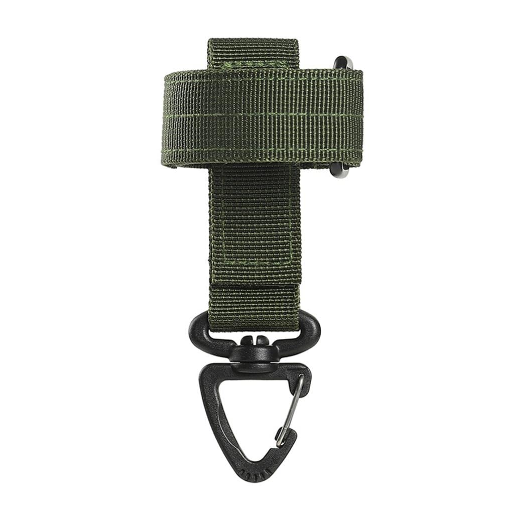 Glove Holder Strap Grabber Hiking Climbing Belt Rope Hanger Hook Green-image-33