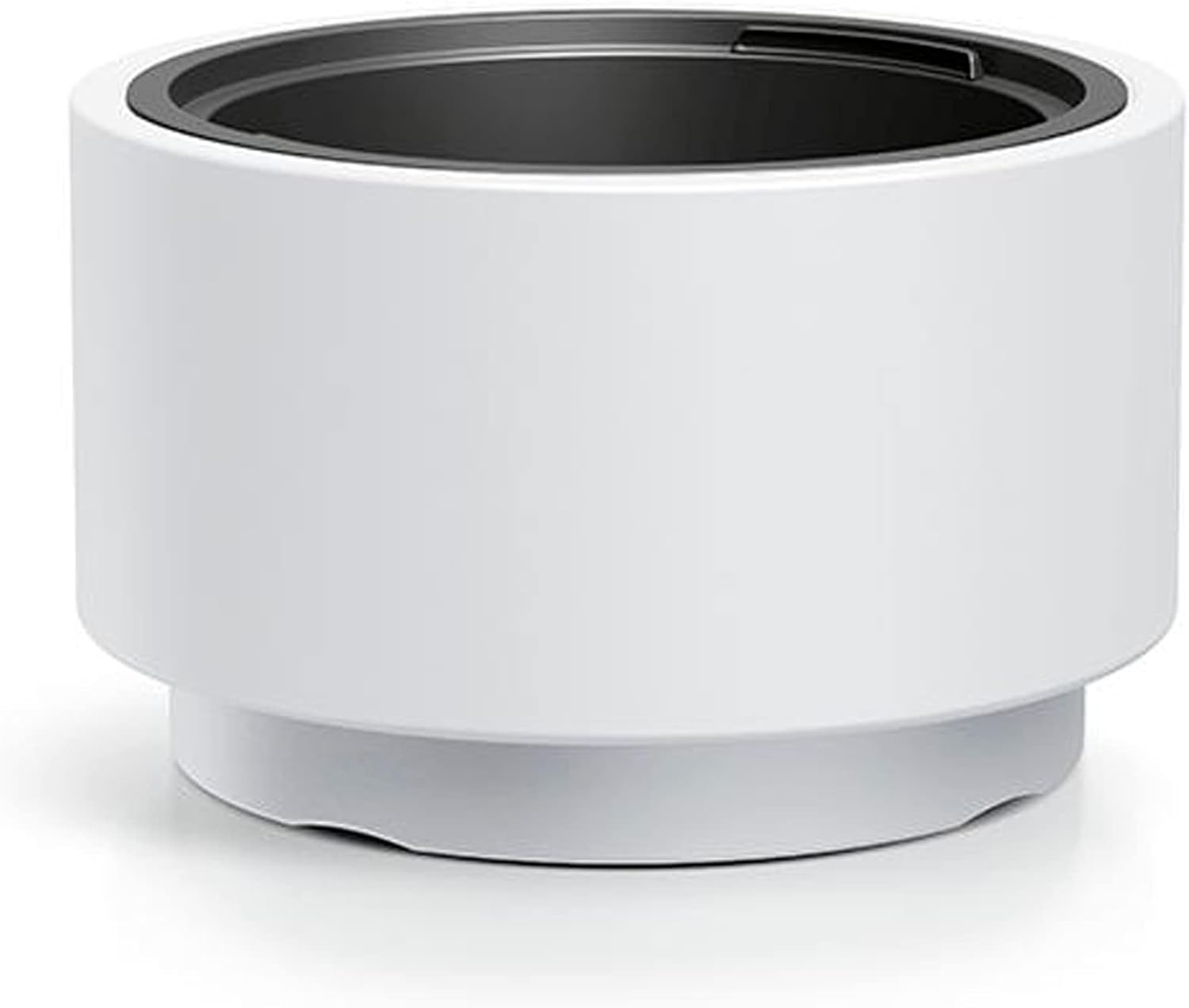 PROSPERPLAST White Flower Pot with Tank HEOS Collection 39.5 x 39.5 x 24 cm, Grande