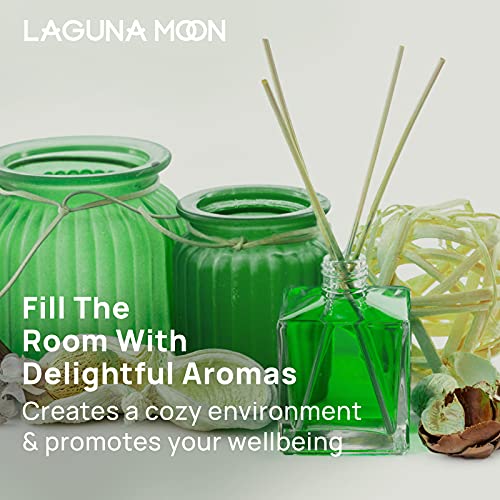 Lagunamoon Fragrance Oils for Candle Making, Scent of Nature Gift Set of 16 Premium Grade Scented Oils for Diffuser - Rosemary, Cinnamon, Ylang Ylang, Jasmine, Lily, Sandalwood, Peppermint - Thumbnail 7