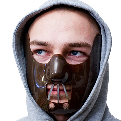 GOODS+GADGETS® Hannibal Lecter Maske - Psychopathen Horror Kostüm