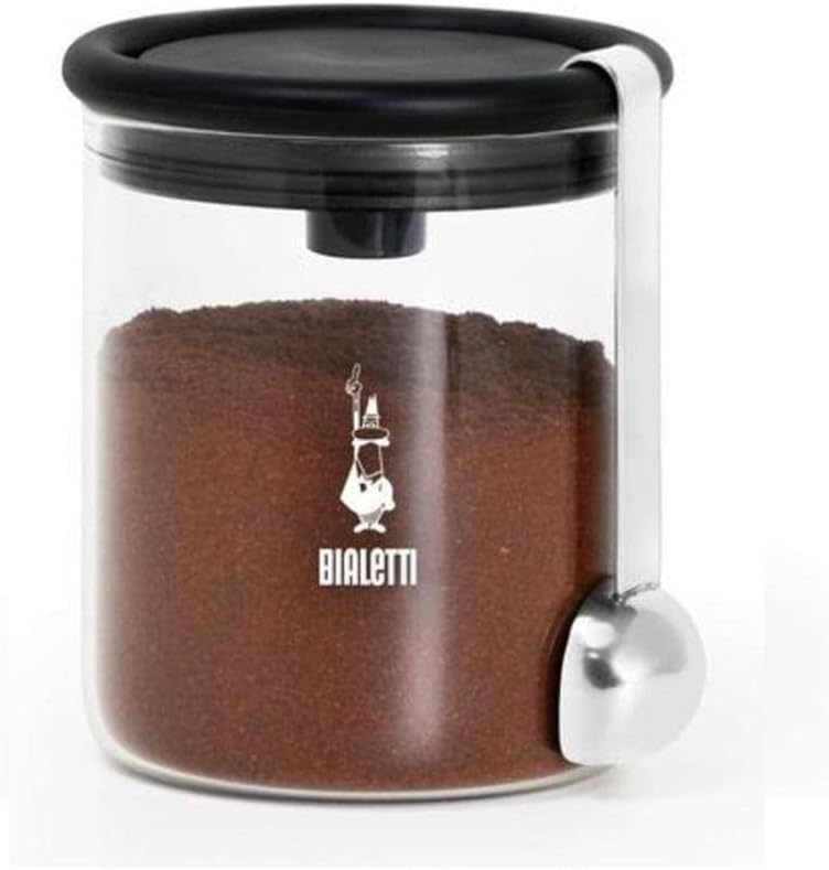 Bialetti - Smart Coffee Jar: Made in Glass to Preserve the Aroma of the Coffe...