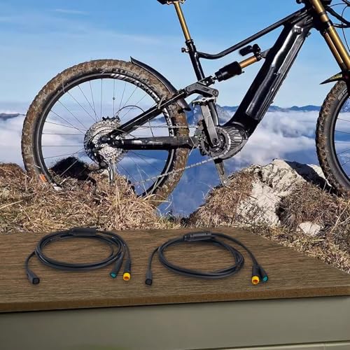 125 cm langes 1T2 E-Bike-Motor, verlängertes Kabel für Bafang-Serie, perfekte Passform für verschiedene Modelle