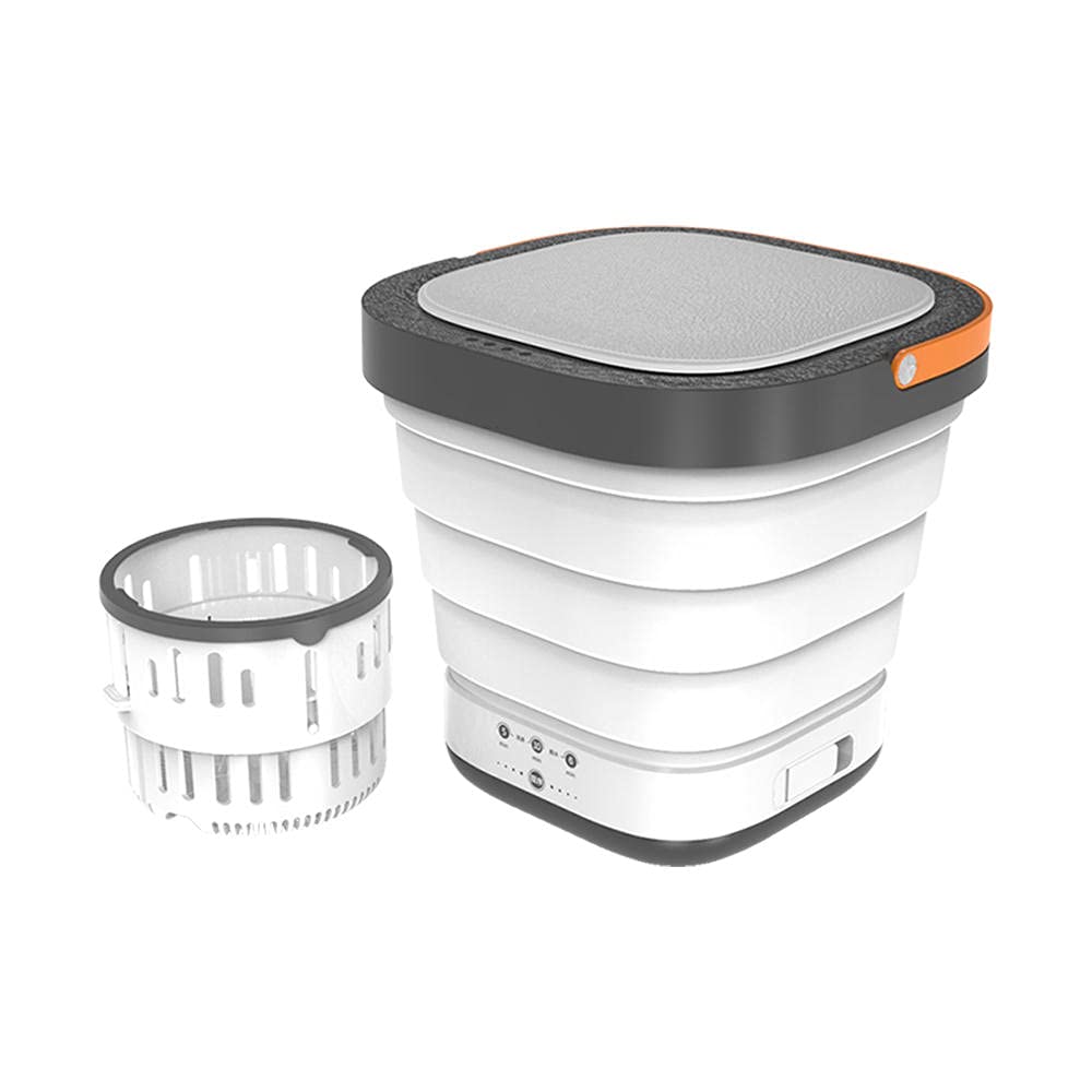 Amazon.co.jp: ポータブル洗濯機,脱水もできるコンパクト折りたたみ