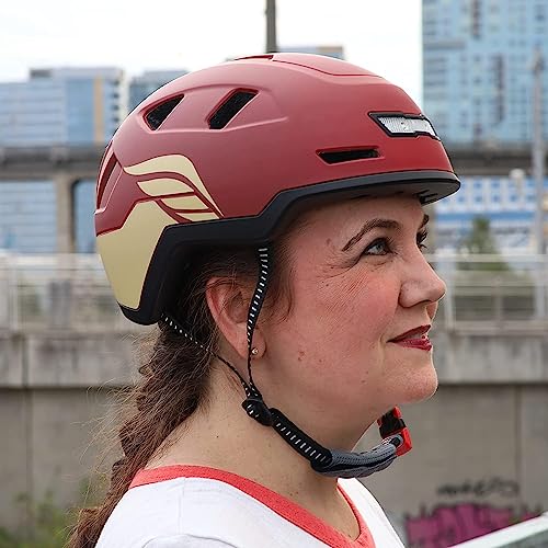 Image of XNITO Bike Helmet with LED Lights - Urban Bicycle Helmet for Adults, Men & Women - CPSC & NTA-8776 Dual Certified - Class 3 E-Bikes, Scooters, Onewheel, Commuter, Mountain