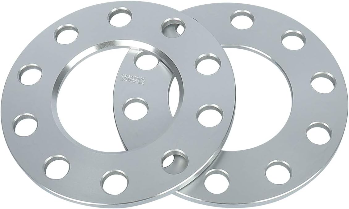IRONTEK Wheel Spacers 1/4inch (6.35mm) Thickness for 5x4.75/5x120.65mm Wheel Bottle Pattern fits Chevy Camaro Corvette S10 S15 Jimmy Blazer 5x120.7mm 0.25in 4PCS