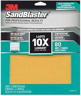 Kit de Lixas Automotivas 3M SandBlaster 1200-3000
