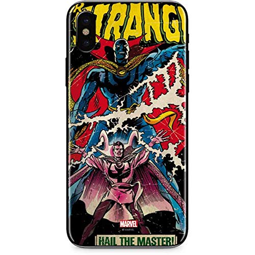 Skinit Decal Phone Skin for iPhone Xs Max - Officially Licensed Marvel/Disney Doctor Strange Hail The Master Design