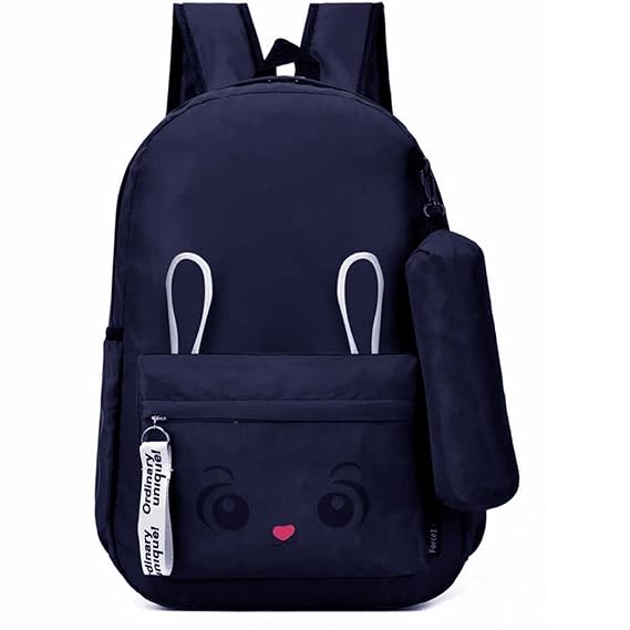 NME Collection Womens/Girls Preppy Style Fashion Waterproof Women Girls Backpack Korean Design Drawstring Chain travel College Office Bag Laptop Backpack