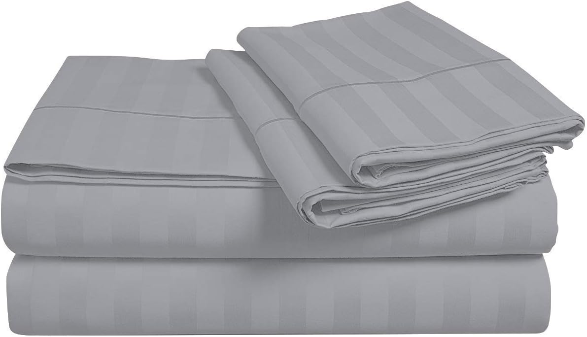 Solid Flat Sheet Only - 800-Thread-Count TwinXL Size Peach Top Sheet - Best Premium Quality Sheet on Amazon - Luxury Soft 100% Egyptian Cotton Bedding, Lightweight and Breathable