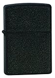 zippo blu2 black matte zündet bei Wind und Wetter Zippo Sturmfeuerzeug 60001196 Black Crackle