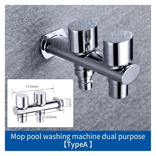 Grifo de lavadora para optimizar el espacio en baños pequeños LWX 4