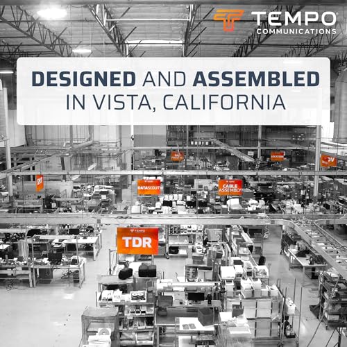 TEMPO CMA-360B True RMS Pro Milliamp Clamp Meter AC/DC Current - Measure Voltage, Resistance, Current - 2-Wire Irrigation, Electrician Amp Meter Clamp AC/DC (Professional Grade)