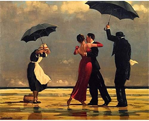 Kissme8 DIY 5D Diamond Painting Kits Full Drill for Adults, Couple Dancing Dance 35X25cm/14X10inch Diamond Art Embroidery Paintings Pictures Arts Craft for Home Wall Decor