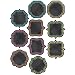 Teacher Created Resources Chalkboard Brights Accents (5622)
