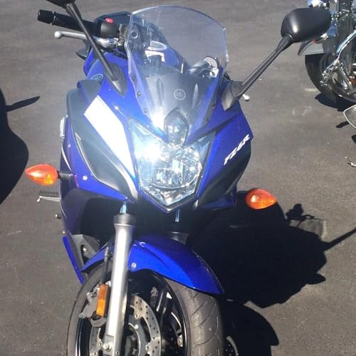 Pare-brise de moto FZ6-R résout le problème de fatigue liée au vent sur XJ6 F