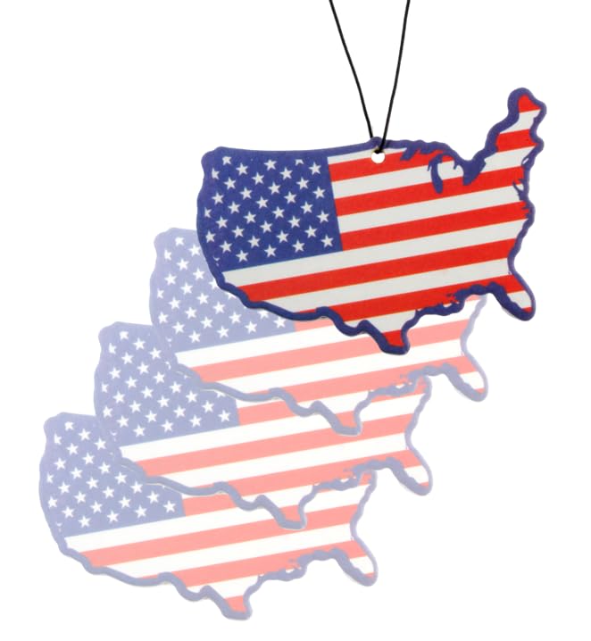 Image of Air Freshener Scented with Essential Oils (USA Map)