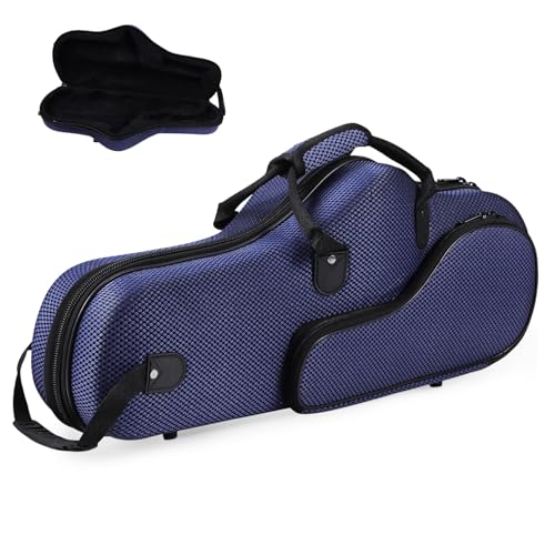 ERINGOGO Saxophone Case Backpack Straps Durable Gig Bag for Saxophone Storage Includes Accessories Pocket