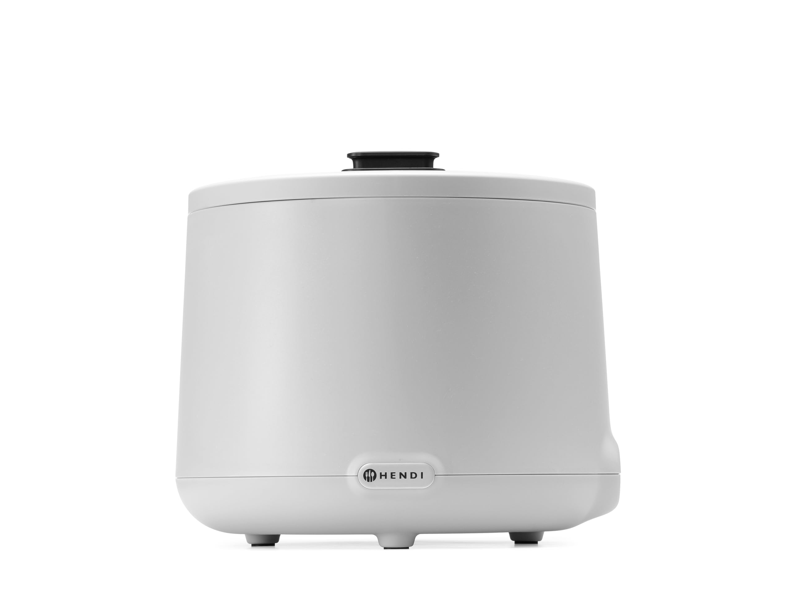 HENDI Bollitore per zuppa elettrico UNIQ per buffet, 8L, 35-85°C, 220-240V, 500W, ⌀365x(H)325mm, alluminio, acciaio inox, PP, vetro temperato, bianco