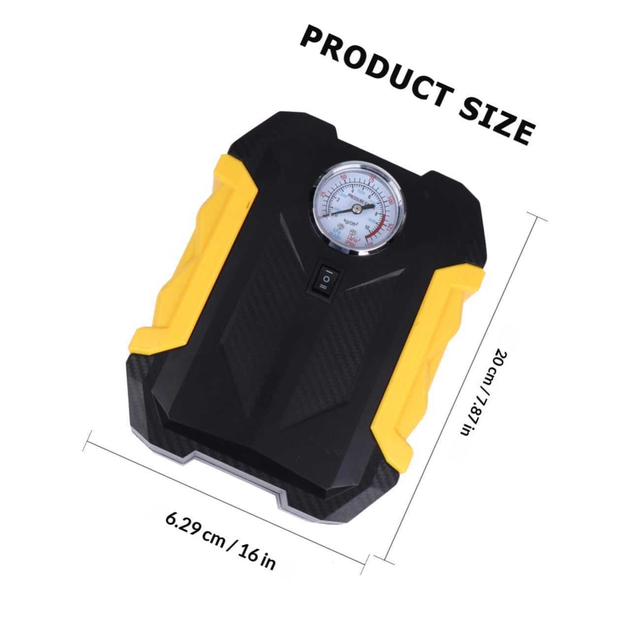 Gonfleur de Pneus Portable Numérique 2000mah pour Moto et Voiture