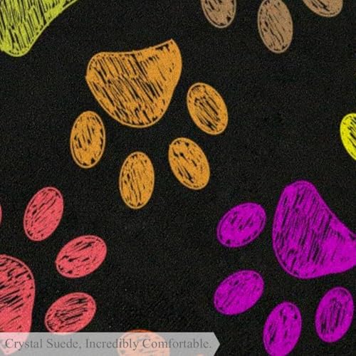 Tapis de salle de bain antidérapant rond 1m pour chambre et canapé - 5