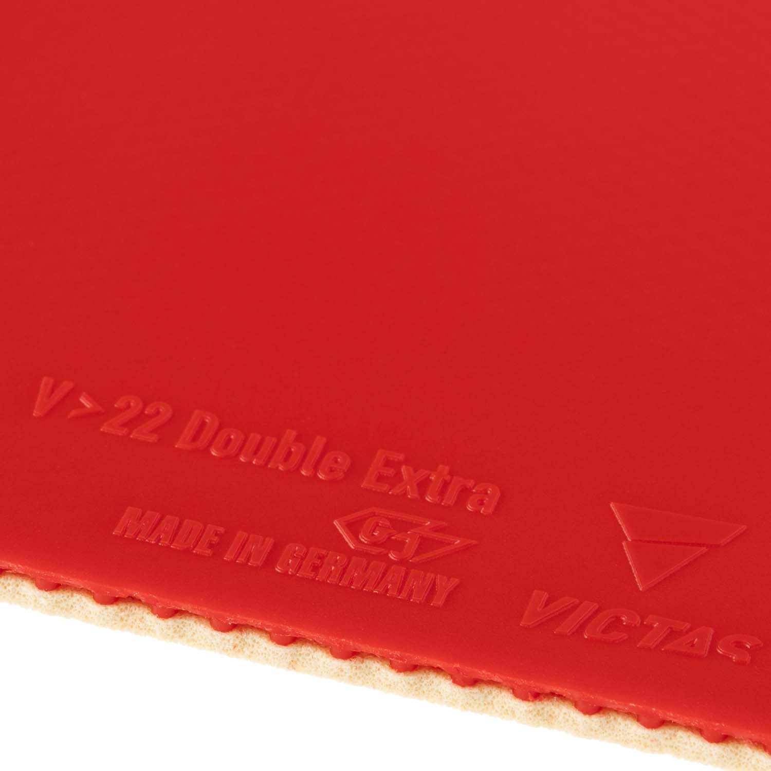 VICTAS MAX 200070 Table Tennis Rubber V>22 Double Extra Soft Back Red (0040)