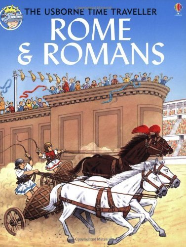 Rome and Romans (Usborne Time Traveler) by Amer... B01071EFHK Book Cover