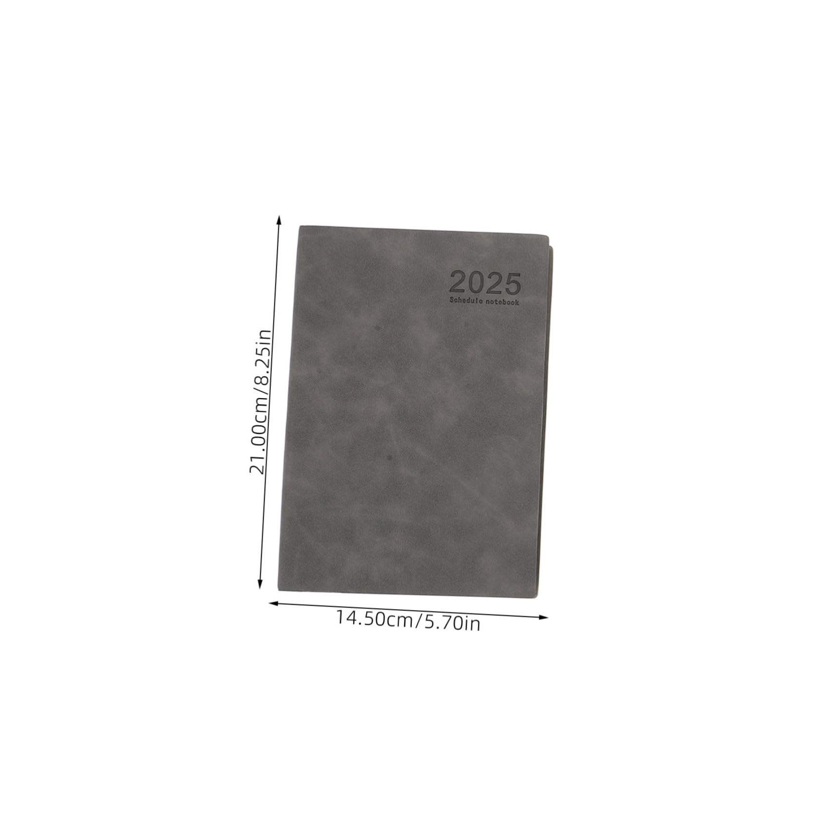 Pianificatore Giornaliero 2025 A5, Organizer Notebook 3 Pezzi | Agenda Giornaliera senza Data, Quaderno Giornaliero per Lav, Decorazioni Scuola
