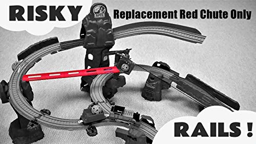 Goulotte rouge Thomas Track Master W3542 Risky Rails Bridge Drop - 4