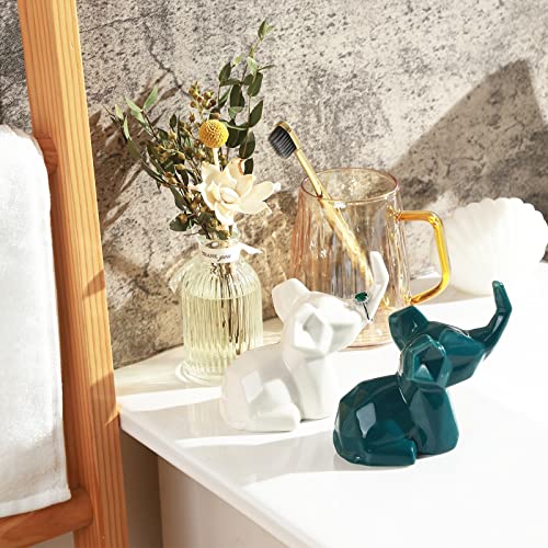 Puddingcabin2packelephantringholderfigurinesweddinggiftsforcouplescutetabledeskpreppyroomdecorelephantgiftsforwomenmommothersdaybirthdaychristmas Urban Country Home Decor Pudding cabin 2 pack elephant ring holder figurines wedding gifts for couples cute table desk preppy room decor elephant gifts for women mom mothers day birthday christmas urban country home decor