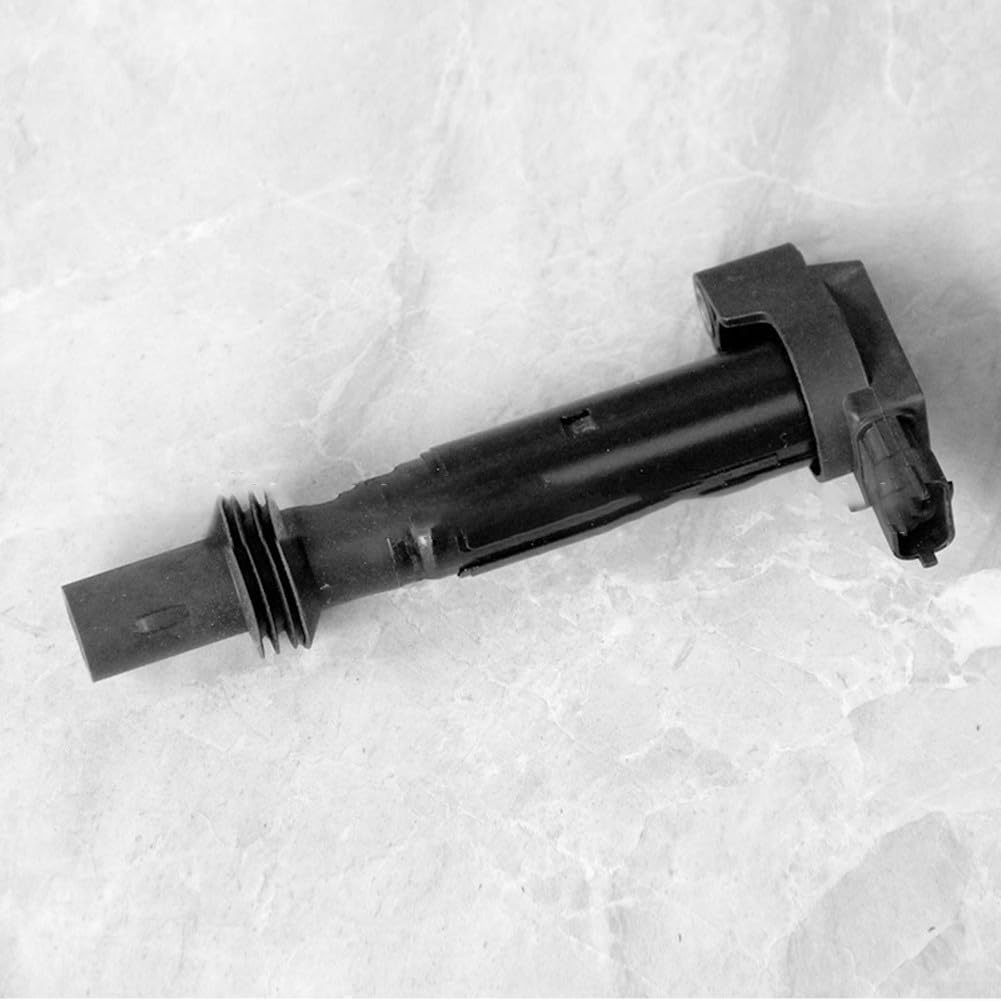 Bobina di accensione di ricambio per Citroën C3, DS3, 108, 2008, 208, 301, 308 (OEM 9671214580), costruzione ABS, montaggio diretto, nero