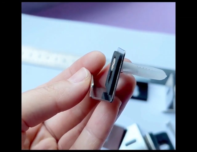 F 4 Clips De Metal For Espejos Con Tornillos, Kits | Meses Sin Interés